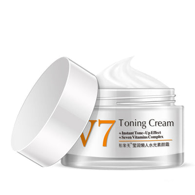 Face cream brightens complexion lazy cream