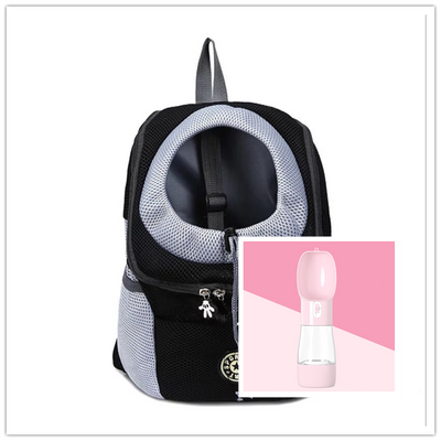 Pet Dog Carrier Carrier For Dogs Backpack Out Double Shoulder Portable