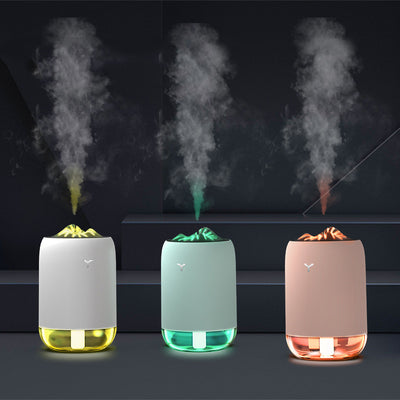 Magic Flame Humidifier Home Car Atomizer Mini Aroma Diffuser