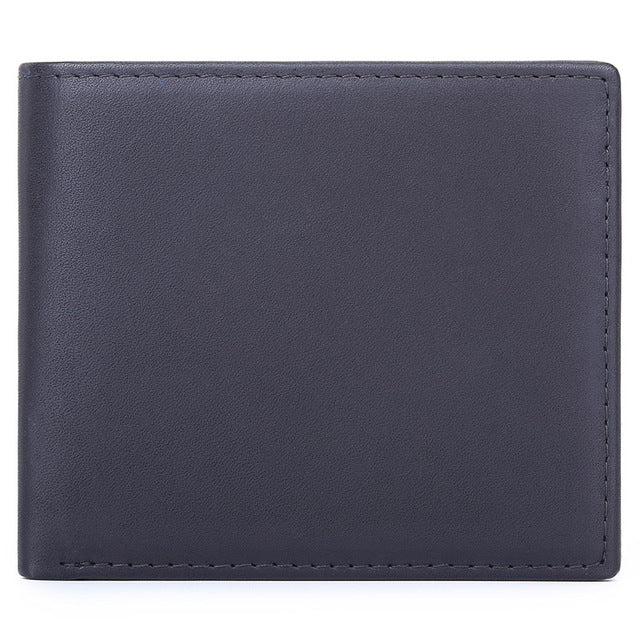 NEW Genuine Leather Mens Wallets Crazy Horse Leather