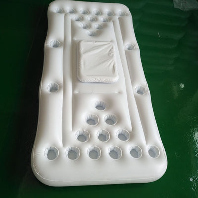 Inflatable Beer Pong Buoy. Pool Beer Pong inflatable mattress