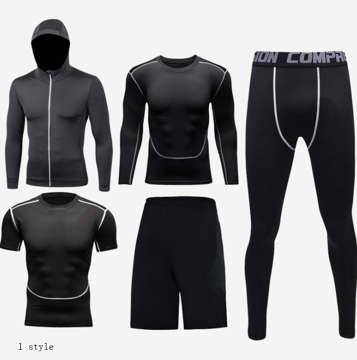 Fitness clothing suit basketball tights