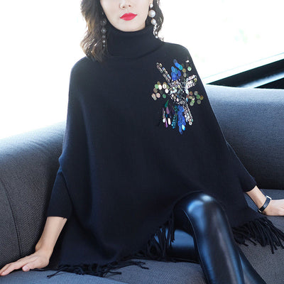 Turtleneck Sweater Women Autumn And Winter Long Sleeves Loose