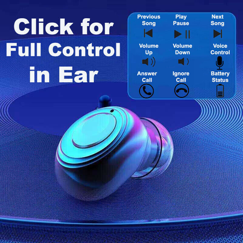 TWS Wireless Earbuds Bluetooth 5.0 Waterproof Headset Headphones Bluetooth Earphones Sport Waterproof Headset