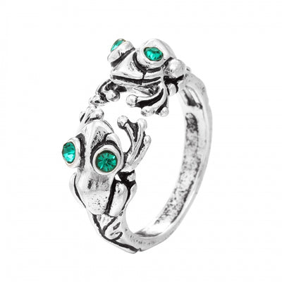 European And American Personalized Fashion Frog Ring