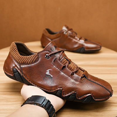 High Quality Men Sneakers Fashion Lace-up Flats Shoes