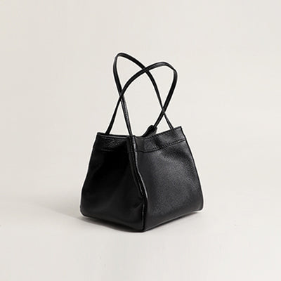 Fashion Ins Bucket Bags Cute Small Square Bag Niche Design Texture Handbag Women