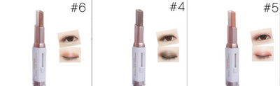 Two-color gradient eye shadow stick