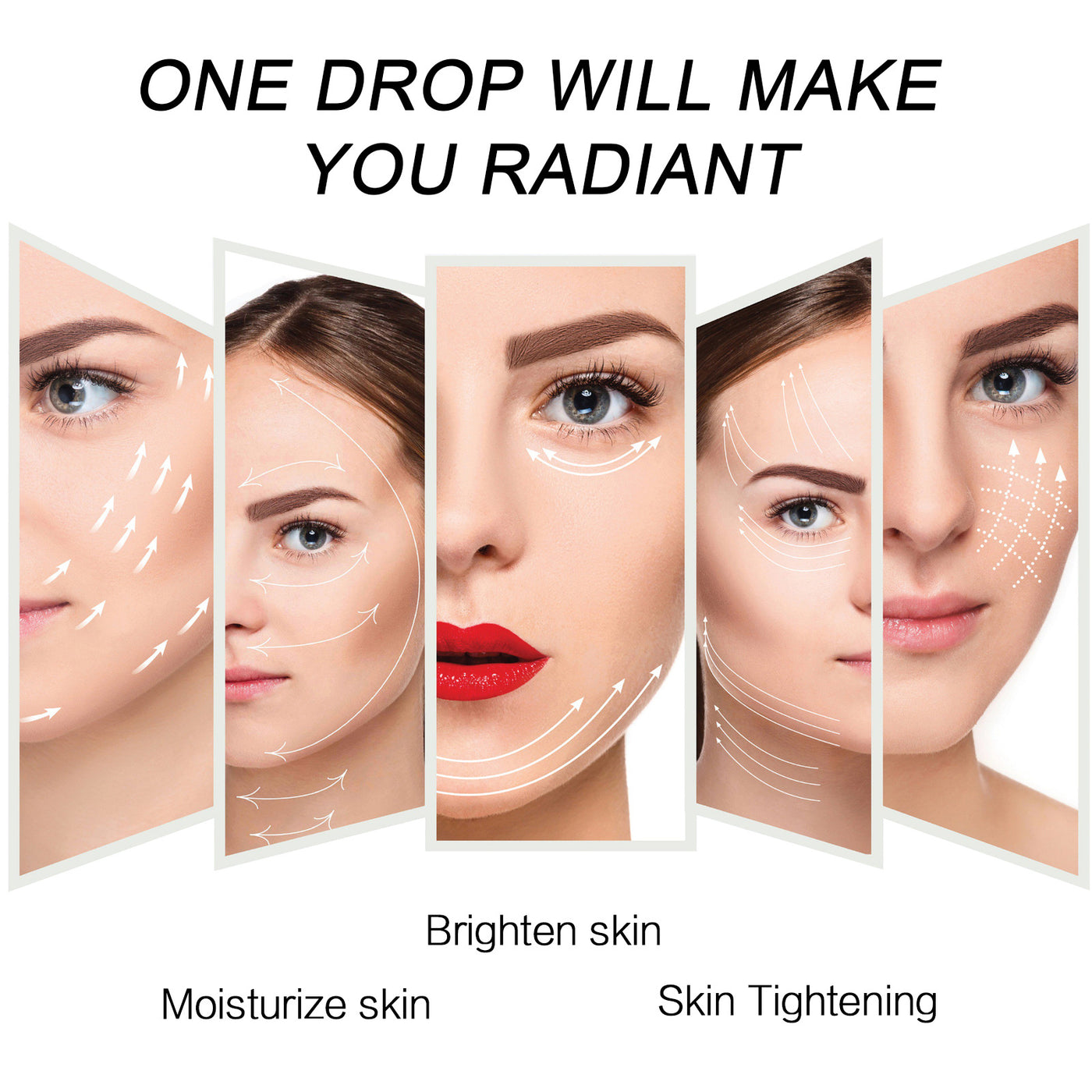 Anti-Aging Fade Facial Spots Wrinkles Brightening Skin