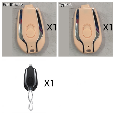 1500 MAH Mini Emergency Keychain Charger