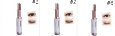 Two-color gradient eye shadow stick