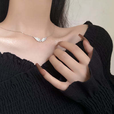 Women's Fashionable All-match Sterling Silver Necklace Clavicle Chain
