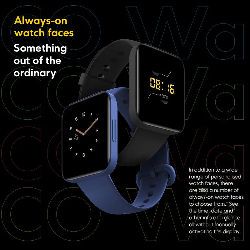 Global Version POCO Watch 1.6'' AMOLED Display 14 Days Battery GPS Always-on Watch Face Blood Oxygen Smartwatch