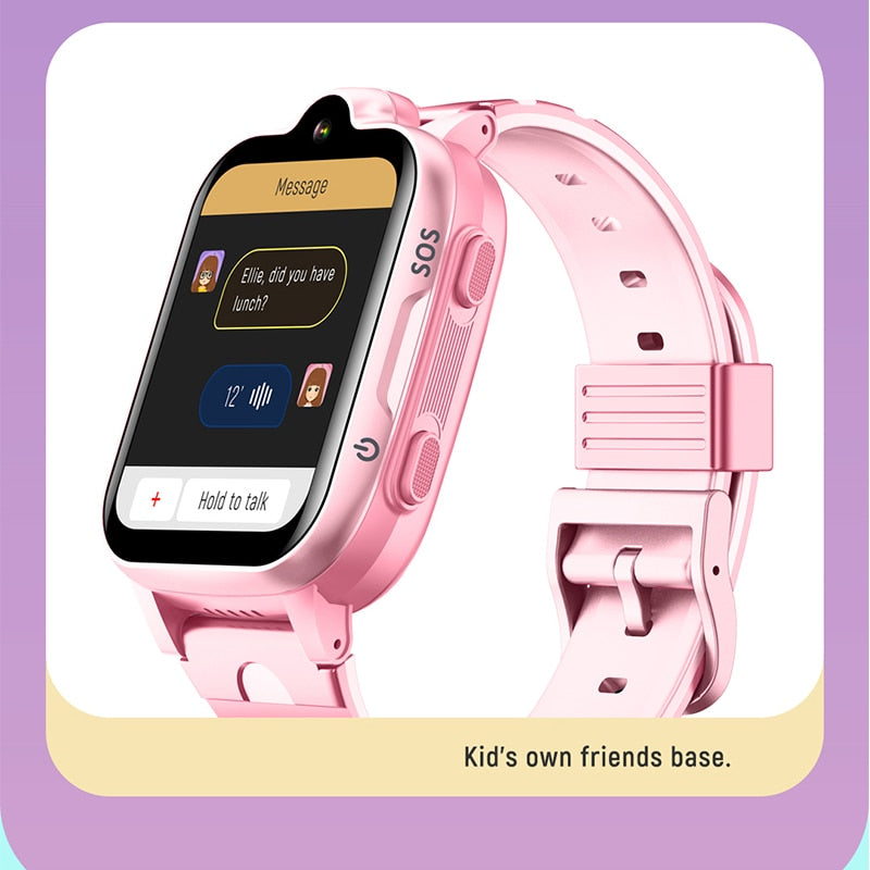 New Xiaomi Mijia Kids Smart Watch Video Call SIM GPS Tracker SOS Sound Monitor Bracelet Waterproof Baby Children Girl Smartwatch