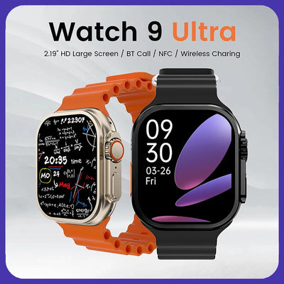 Watch 9 Ultra Smart Watch 49mm 2023 New NFC Men Women Bluetooth Call BT Music Games Wireless Charging Smartwatch Mens relojes
