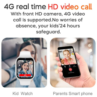 LEMFO Smartwatch for kids boys girls Sim Card 4G SOS WiFi GPS Location Camera Video Call smart watch 1000mAh kids' watches 2023