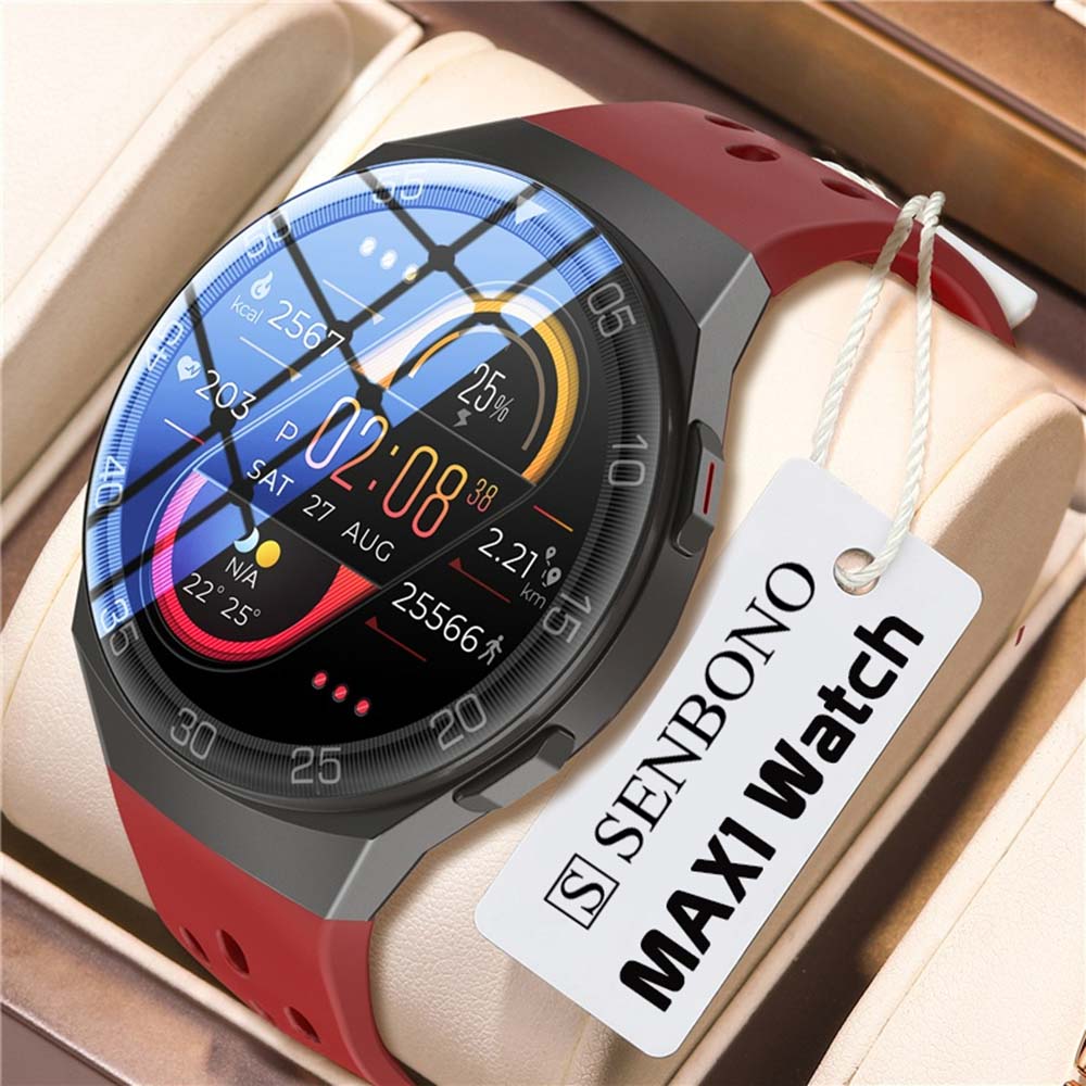 SENBONO MAX1 Smart Watch Men Ip68 Waterproof 24 Sports Mode Fitness Tracker Women Smartwatch for IOS Android Huawei