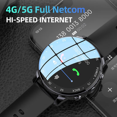 2023 New Men 4G Full Netcom Smart Watch 64G ROM GPS WIFI Positioning Video Call Chat SOS Alarm Clock Women Smartwatch Pressure