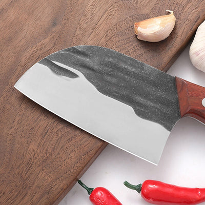 Handmade Forged 5Cr15Mov Mini Kitchen Knife Cheese Knife Cleaver Knife Slicing Knife Outdoor Camping Knives Cutter Knives Knife Handmade Kitchen Knife - Statnmore-7861