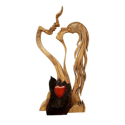 Love Eternal Wooden Decoration  Creative Ornament