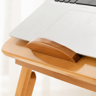 Multifunctional Foldable & Adjustable Bamboo Desk