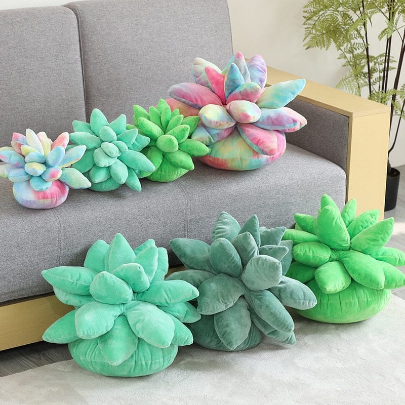 Soft Doll Creative Potted Flowers Pillow Chair Cushion for Girls