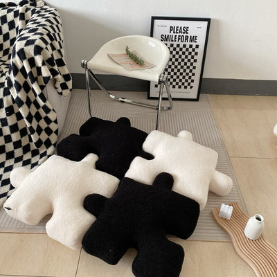 Interesting Puzzle Shape Super Soft Cushion