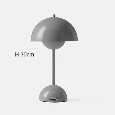 Mushroom Flower Bud Rechargeable LED Table Lamps