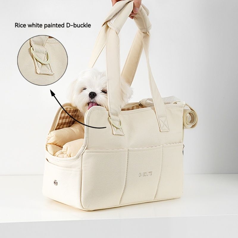 Puppy Go Out Portable Shoulder Handbag