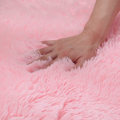 Handmade Plush Carpet Floor Soft Mat Fluffy Large Size Thick Rugs For Children Bedroom