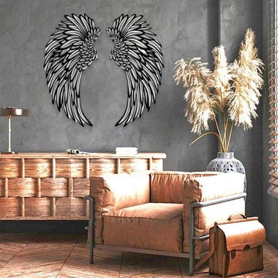 Metal Angel Wings,Modern Wall Sculpture