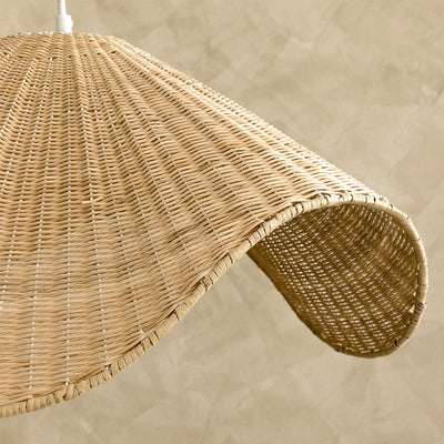 Tea Room Pastoral Handmade Bamboo Lamp Handmade Beautiful Bamboo Light - Statnmore-7861